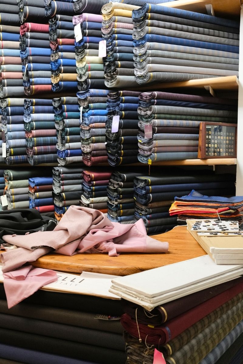 Master tailor at work